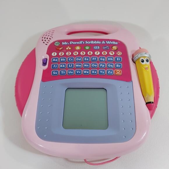 LeapFrog Mr. Pencil's Scribble and Write Pink Educational Toddler Tested/Working - Picture 1 of 4